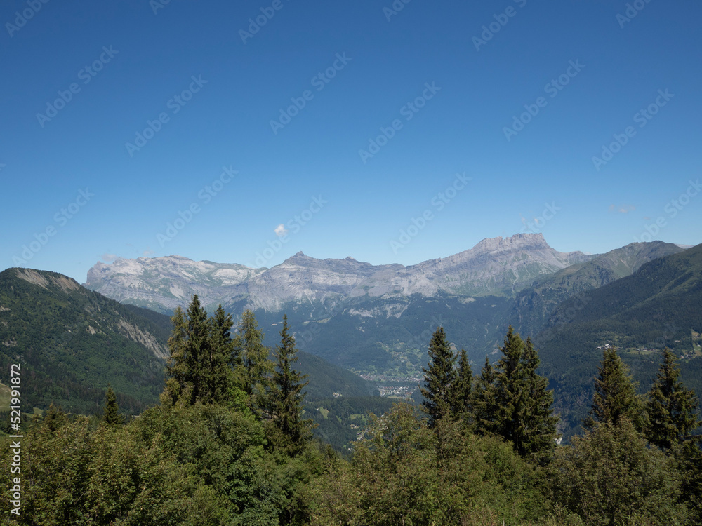 Fototapeta premium landscape with clouds
