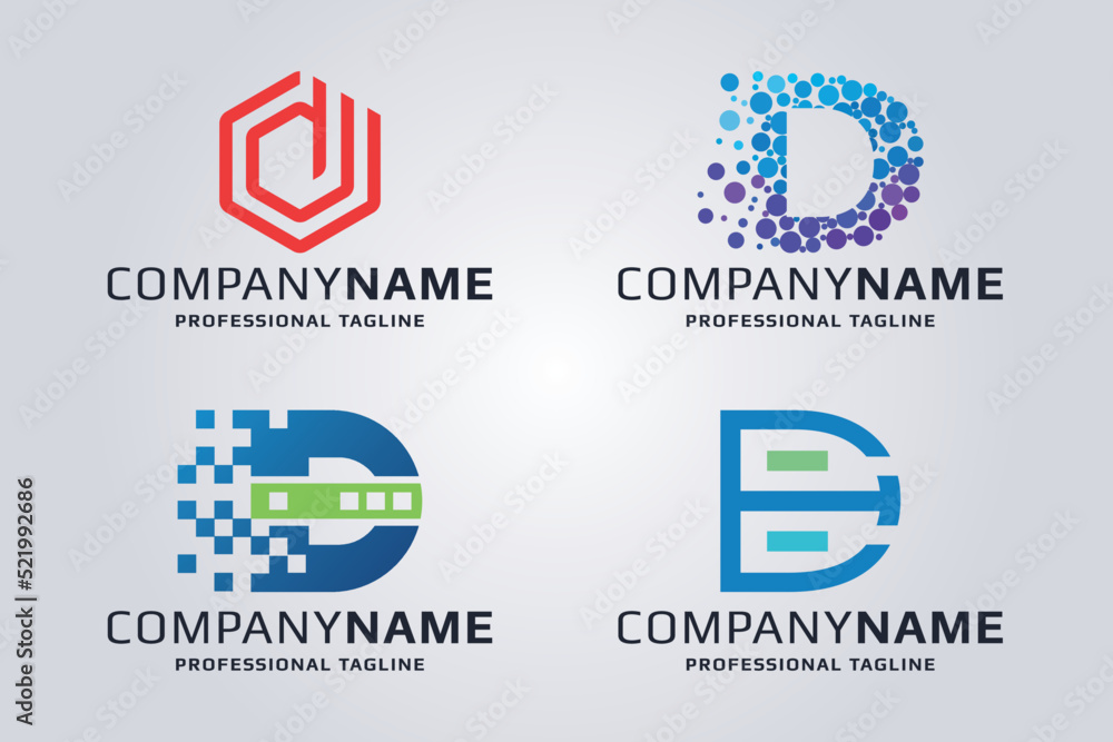Letter D Logo Bundle Letter D Logo Bundle