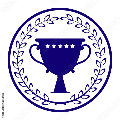 トロフィー・レリーフ・カップ・聖杯・ローレル・月桂樹・アニバーサリー・メダル・記念