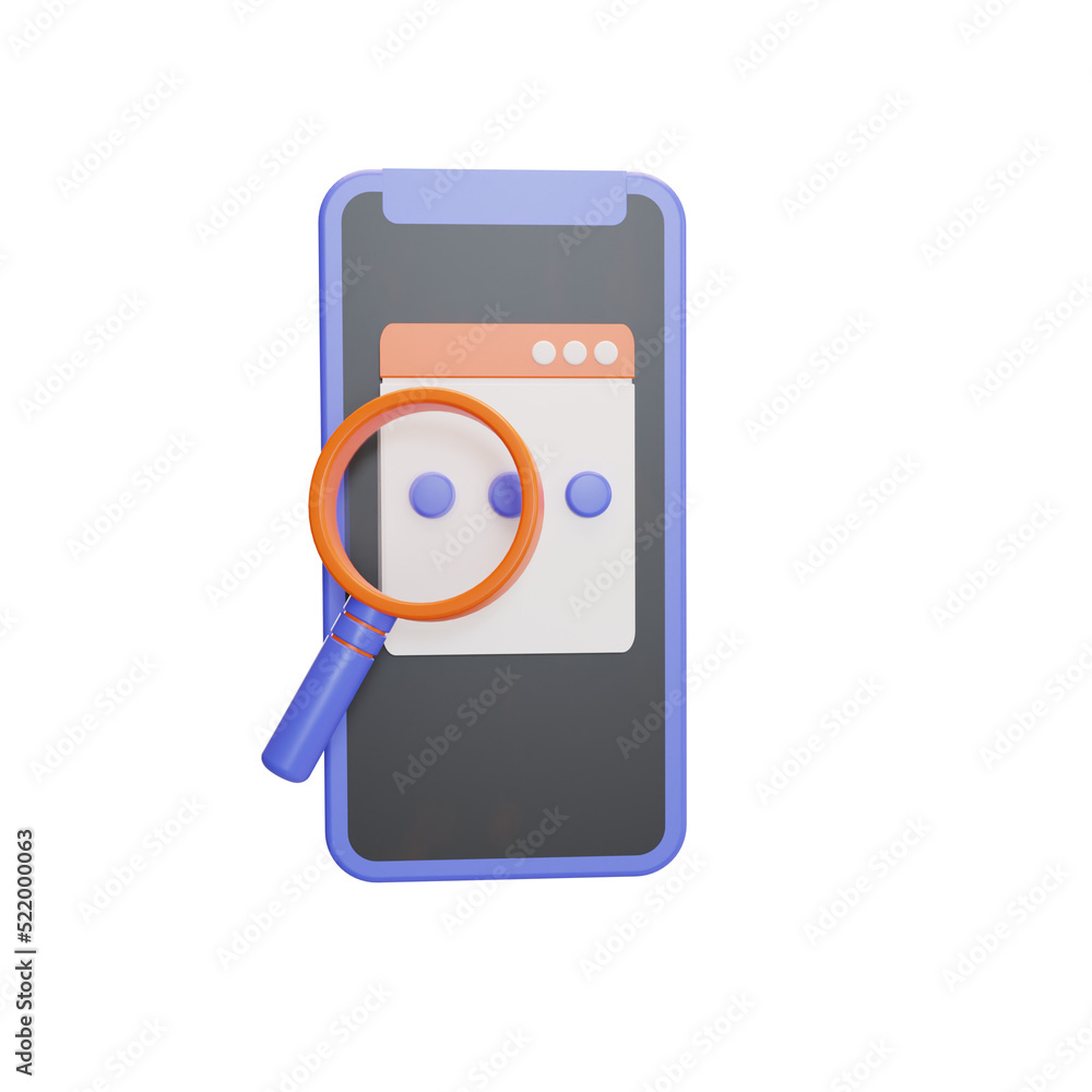 searching illustration 3d searching illustration 3d