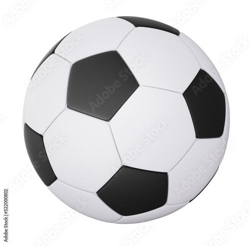 Obraz na plátně Football - soccer ball isolated