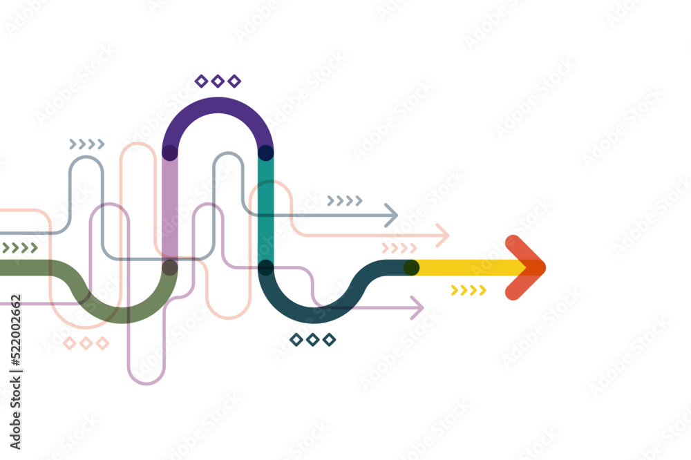 Obraz premium Abstract arrow direction. Technology background. High speed. Hi-tech