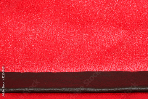Red leather texture background texture brown leather base for product display stand