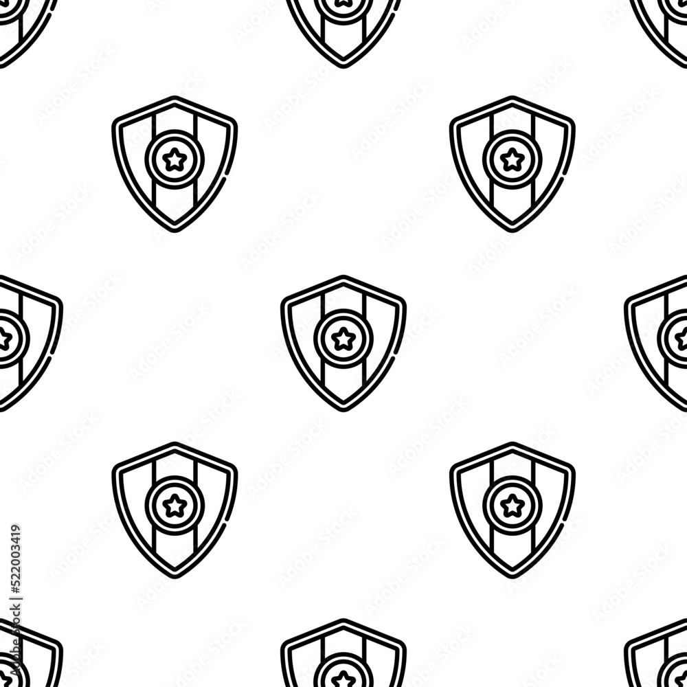 medal icon pattern. Seamless medal pattern on white background. medal icon pattern. Seamless medal pattern on white background.