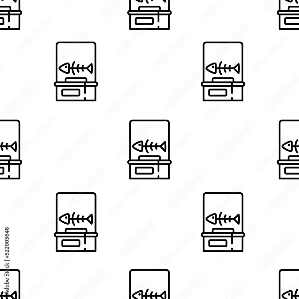fishbone icon pattern. Seamless fishbone pattern on white background. fishbone icon pattern. Seamless fishbone pattern on white background.