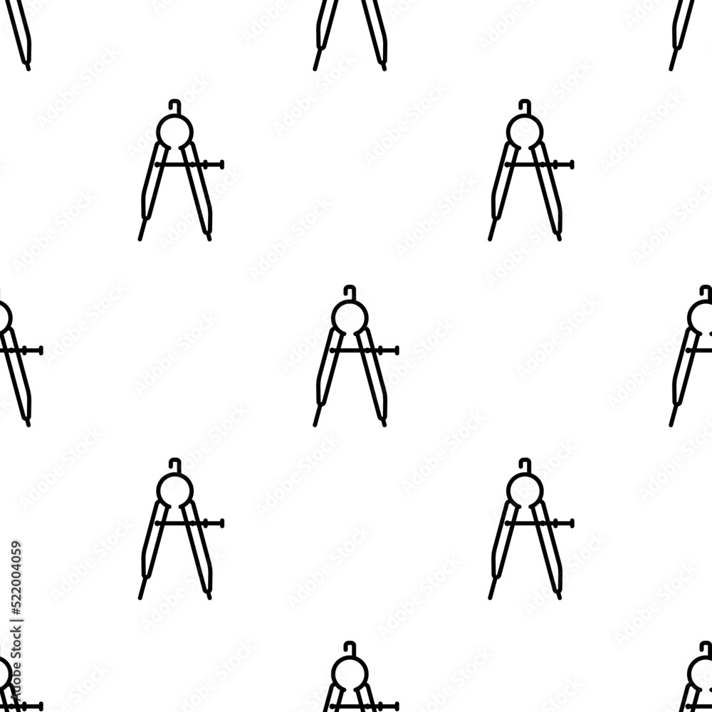 compass icon pattern. Seamless compass pattern on white background. compass icon pattern. Seamless compass pattern on white background.