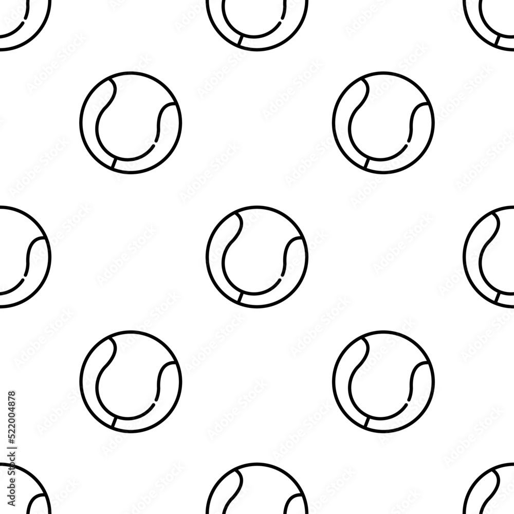 tennis icon pattern. Seamless tennis pattern on white background. tennis icon pattern. Seamless tennis pattern on white background.
