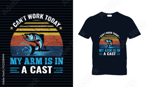 Fishing t-shirt design. best gift for who loves fishing. 