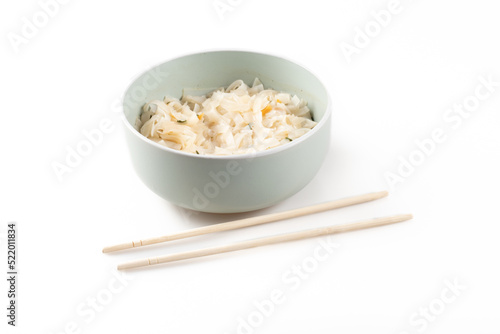 noodle and chopsticks