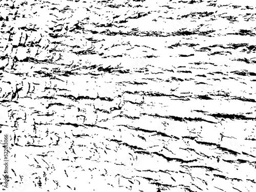texture of tree bark, cracks vector template Broken material background