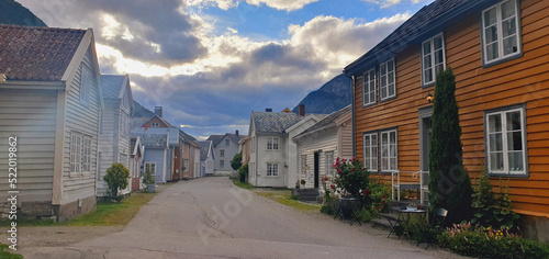 Calle de Laerdalsoyri Noruega photo