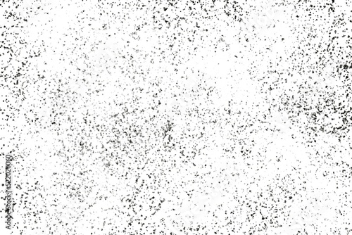 Dark Messy Dust Overlay Distress Background. Easy To Create Abstract Dotted, Scratched, Vintage Effect With Noise And Grain   © baihaki