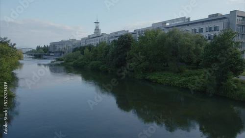 governmental district at Lower Austrian capital Sankt Poelten photo