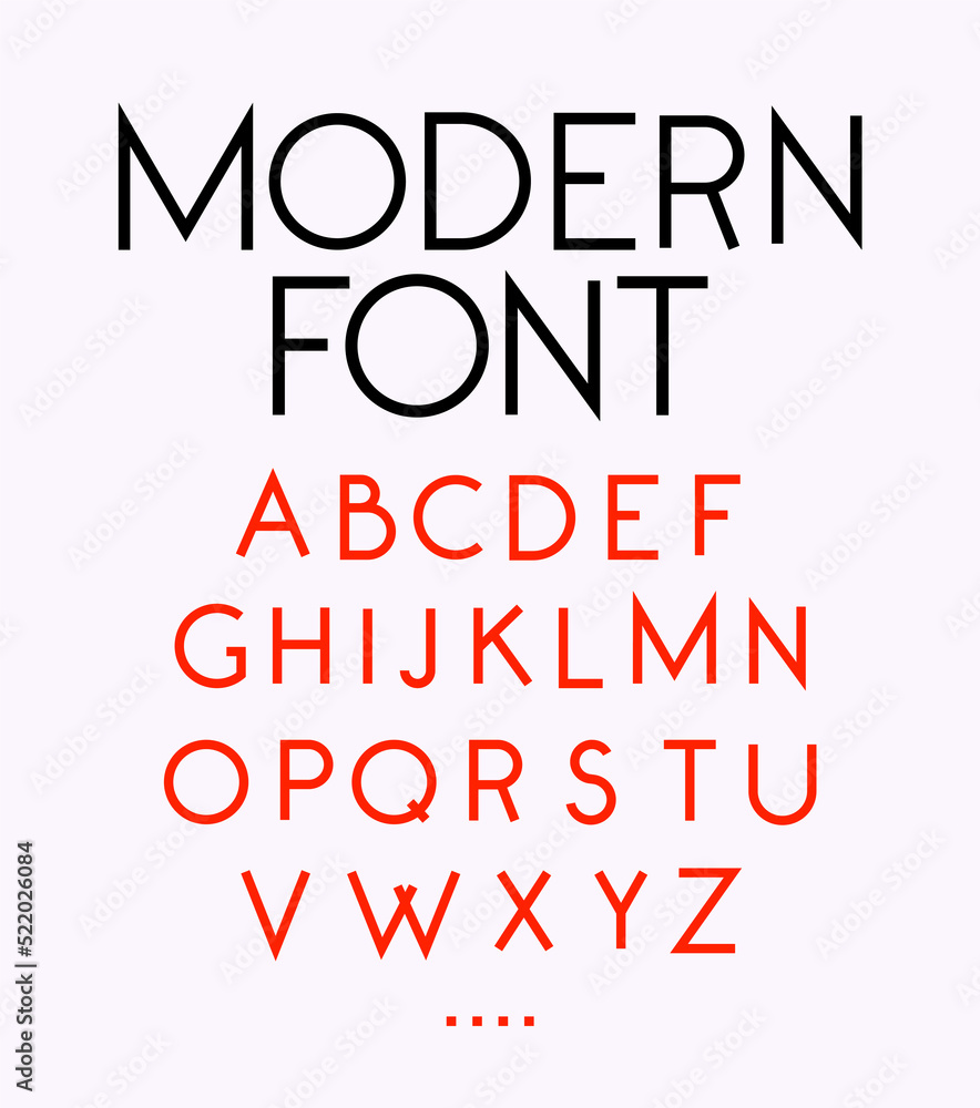 Font set of letters and numbers. Linear, thin, contour letters. Latin font. Pink glamorous letters. Women's style. All letters are separate. Complete alphabet. Modern style.