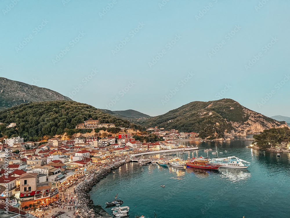 Fototapeta premium city old town Parga