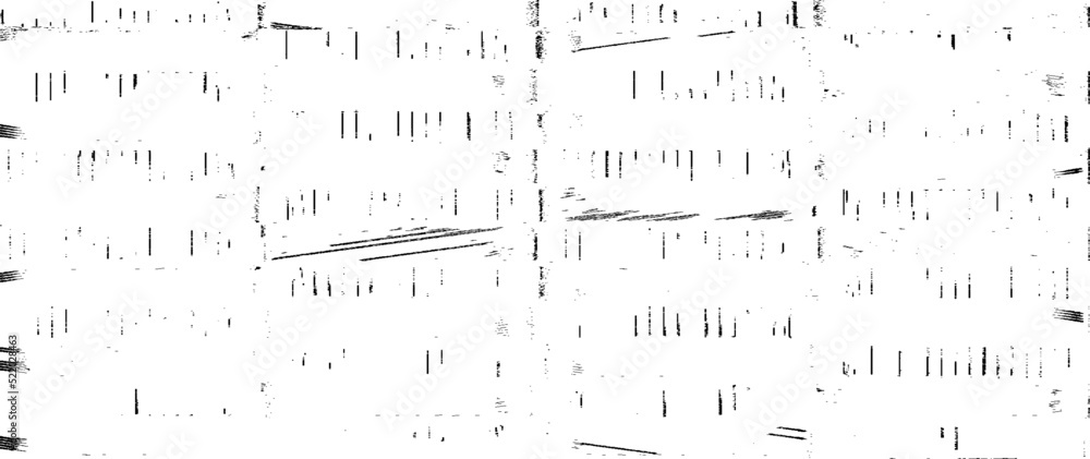 Monochrome texture composed of irregular graphic elements. Distressed uneven grunge background. Abstract vector illustration. Overlay for interesting effect and depth. Isolated on white background. Monochrome texture composed of irregular graphic elements. Distressed uneven grunge background. Abstract vector illustration. Overlay for interesting effect and depth. Isolated on white background.