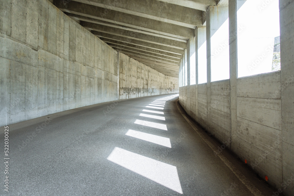 Concrete tunnel Concrete tunnel