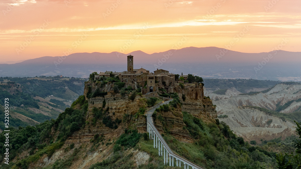 Fototapeta premium Civita di Bagnoregio