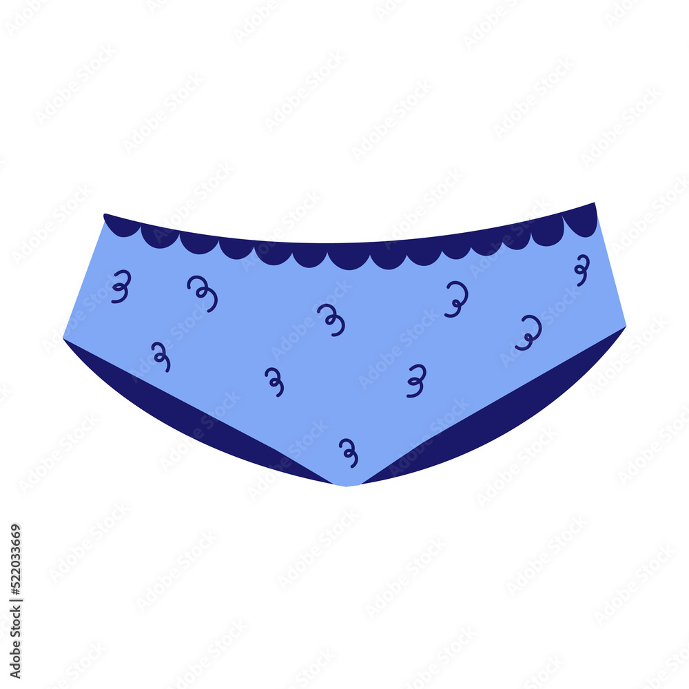 Woman panties. Female regular menstrual cycle concept. Women period, menstruation, premenstrual syndrome, uterus. Hand draw vector illustrations. Woman panties. Female regular menstrual cycle concept. Women period, menstruation, premenstrual syndrome, uterus. Hand draw vector illustrations.