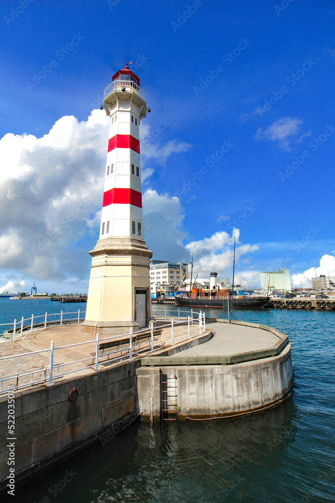 Malmö lighthouse in Sweden Malmö lighthouse in Sweden