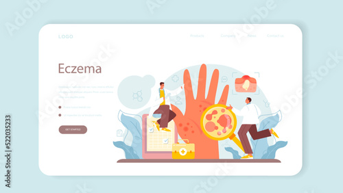 Dermatologist concept. Dermatology, skin care specialist. Face or body