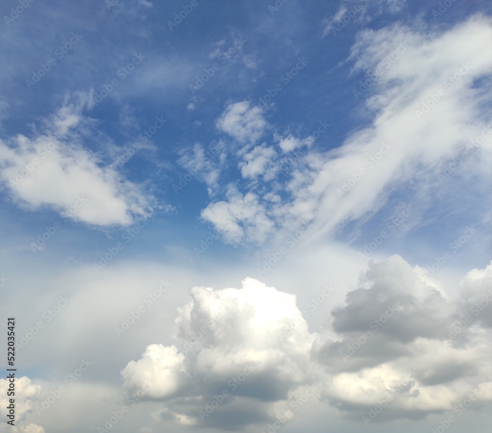 Fototapeta premium blue sky with clouds