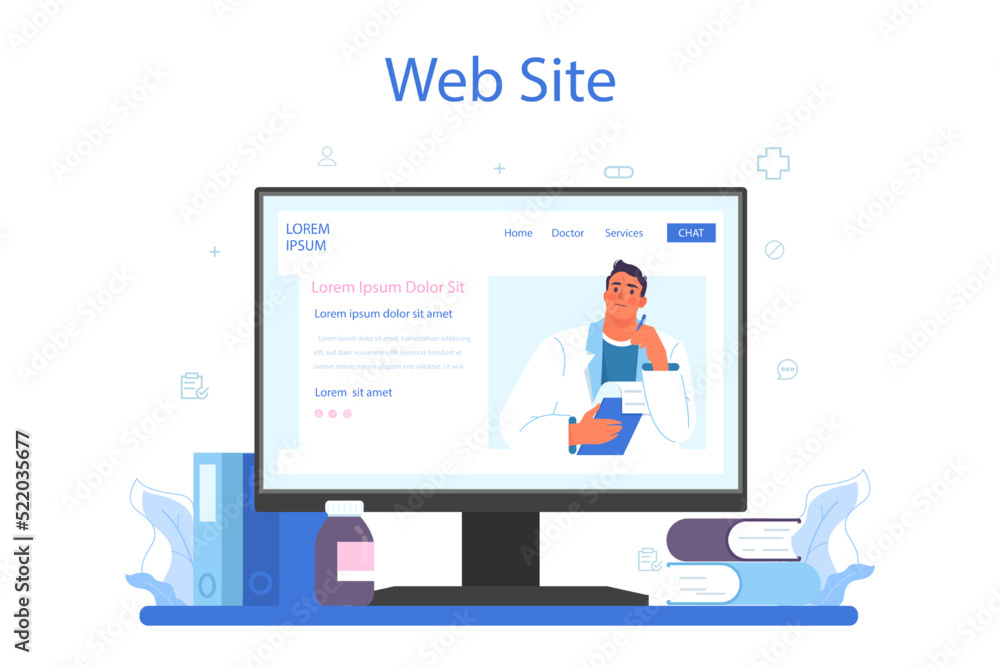 Psychotherapist online service or platform. Mental health diagnostic Psychotherapist online service or platform. Mental health diagnostic