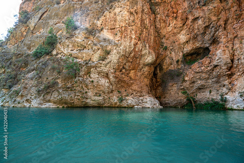 Kapuz Canyon is located 10 km from the center of Antalya in the Konyaalti region. Locals call Kapuz Canyon an undiscovered paradise. This is a wonderful place with pristine turquoise clear water. © Selcuk