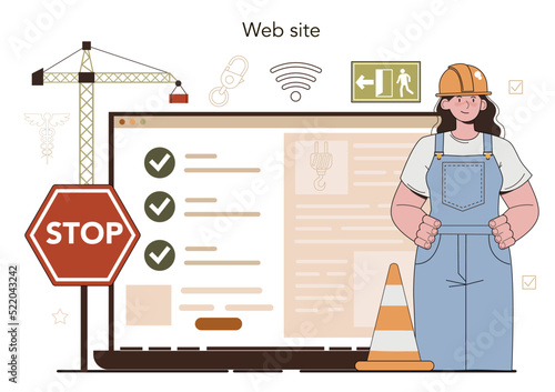 OSHA online service or platform. Occupational safety inspection