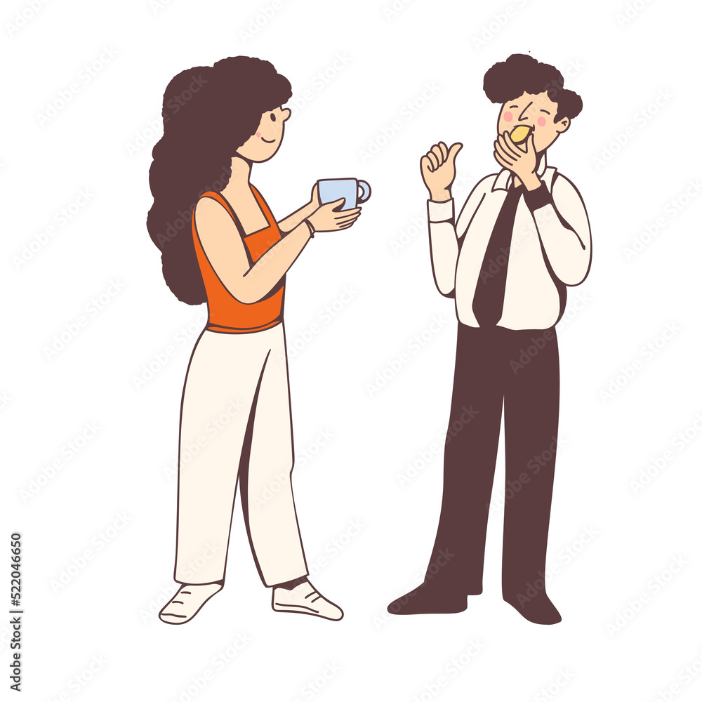 Husband and wife. Husband and wife.