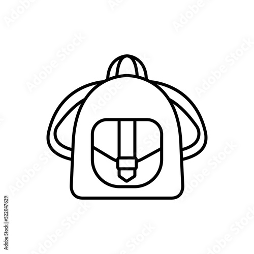 Handbag womens vector icon outline black. EPS 10.. Female crossbody illustration. Flat outline sign. Shop online concept. Ladies casual accessory..... Apparel store symbol. Isolated on white
