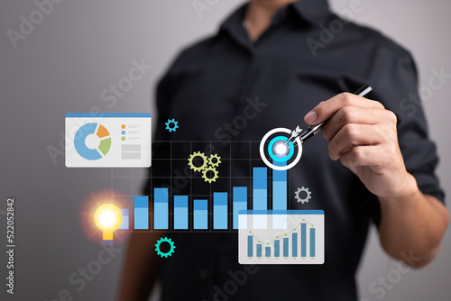 Quadro em tela Planning strategy