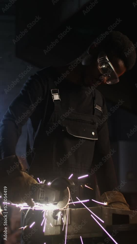 Blacksmith workplace, iron forging workflow. Blacksmith workplace, iron forging workflow.
