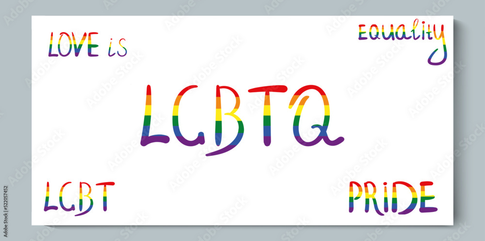 Fototapeta premium Set of Gender, LGBT Symbol