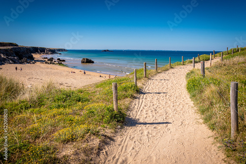 The marvelous Breton coasts in France