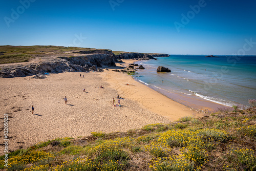 The marvelous Breton coasts in France