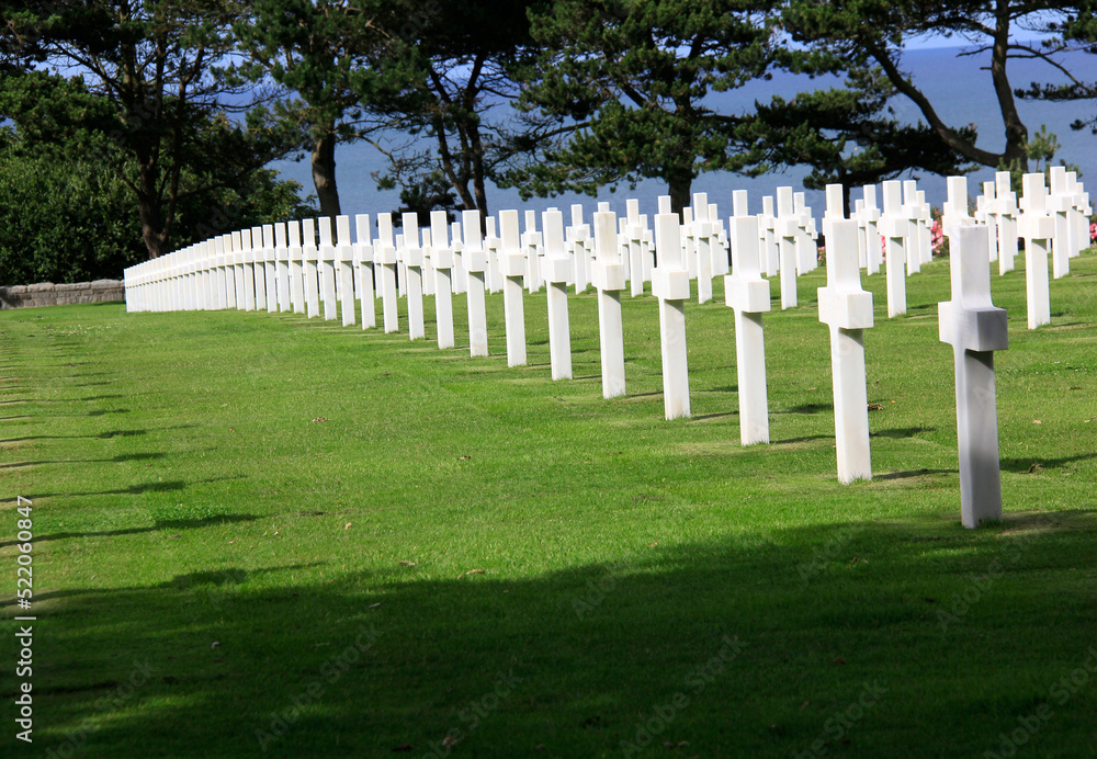 Obraz premium Cimetière américain