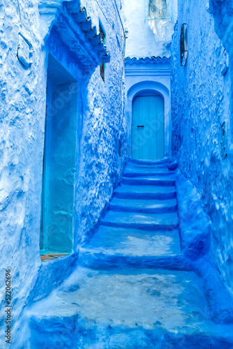 Chefchaouen, la ciudad azul en Marruecos. © Stacy