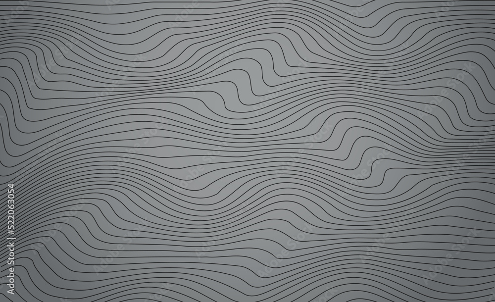 Abstract background with wavy lines. Black and white vector pattern. Abstract background with wavy lines. Black and white vector pattern.