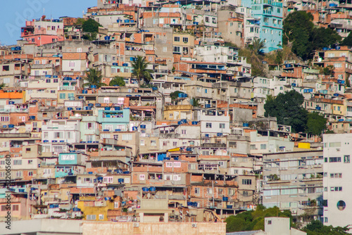 Vidigal favela in Rio de Janeiro. © BrunoMartinsImagens