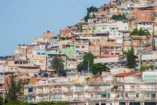 Vidigal favela in Rio de Janeiro. © BrunoMartinsImagens