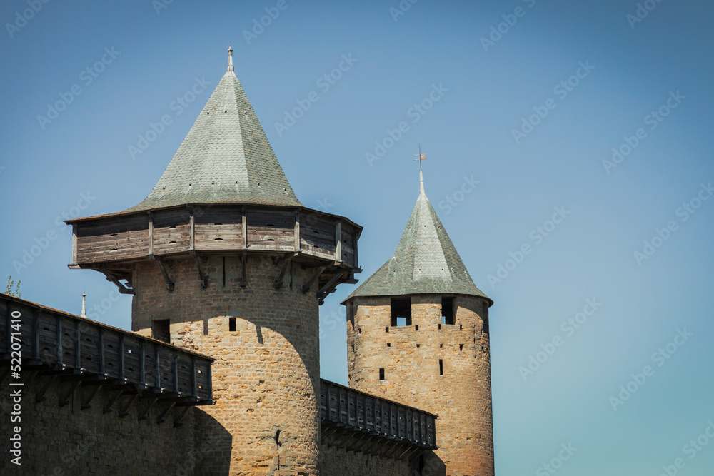 Cite of Carcassonne, World Heritage Site, France, Europe