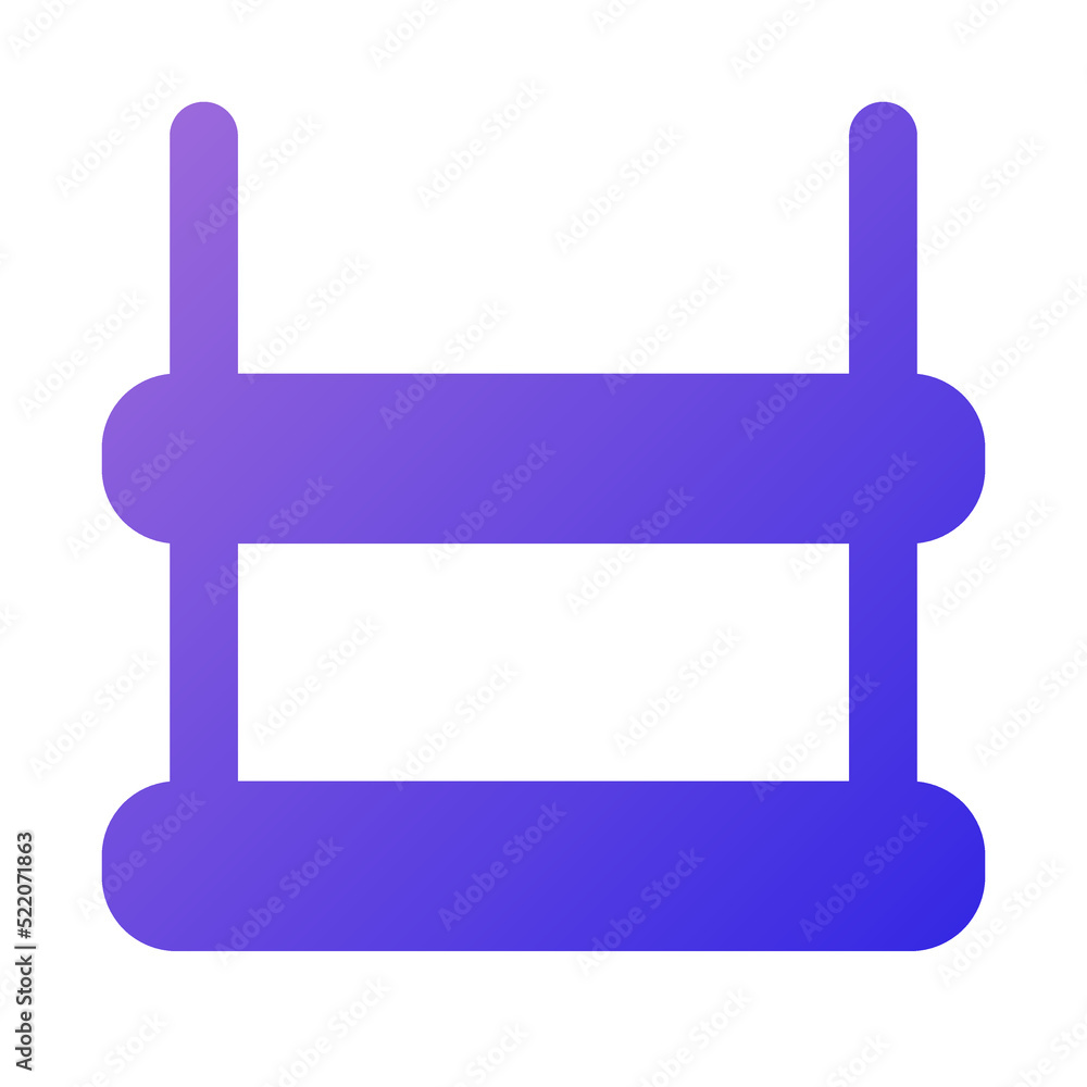 shelves icon gradient style shelves icon gradient style