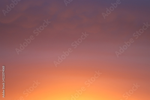 Sky during sunrise. © PHOTOEURO