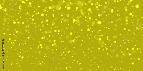 Abstract beautiful and shinny glitter background with falling bokeh, glowing and bright bokeh background for wallpaper, cover, card, decoration and design.