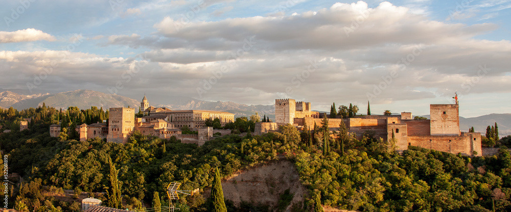 Sunset at the Alhambra