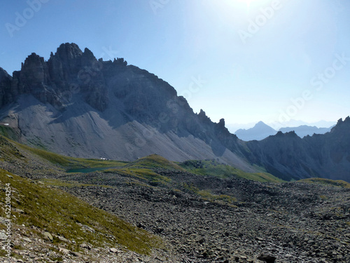 Stubai high-altitude hiking trail  lap 2 in Tyrol  Austria