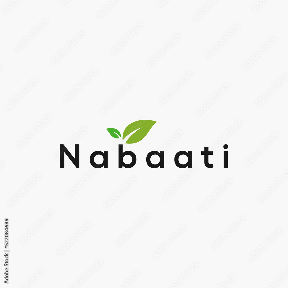 Fototapeta premium leaf farm logo design vector
