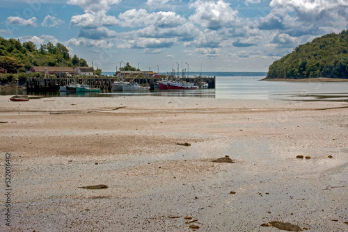 Low Tide Nova Scotia Harbor