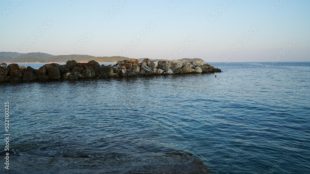 landscape in Greece. daytime photo.